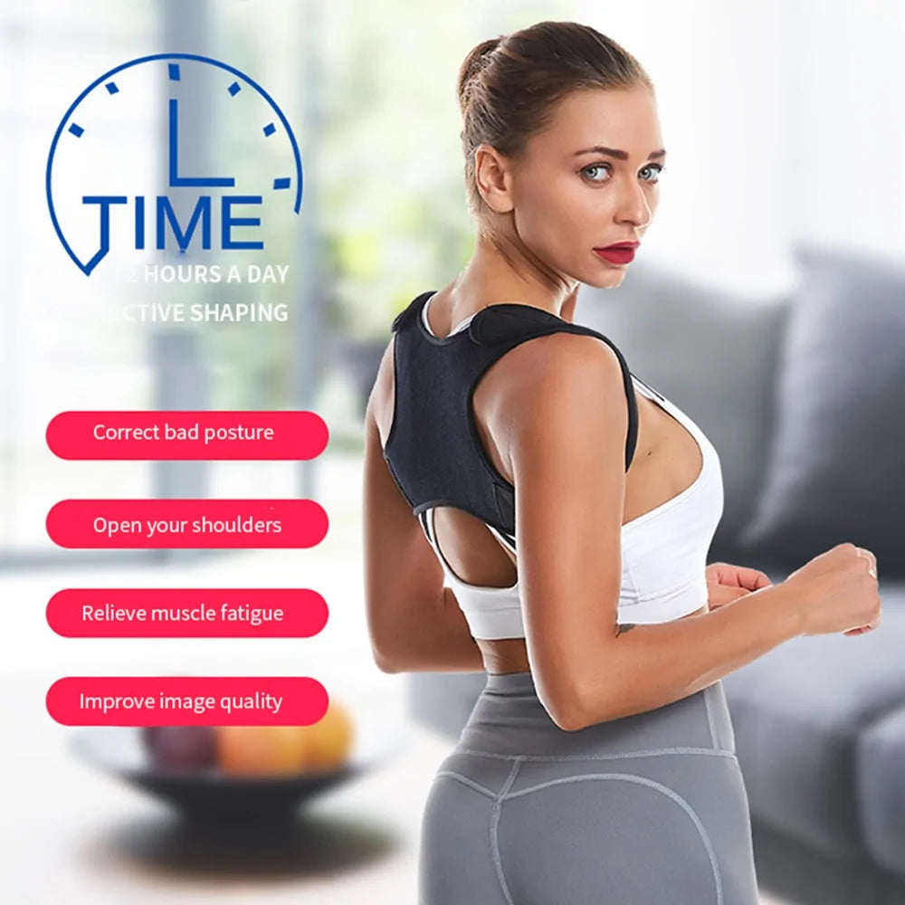 Adjustable Posture Corrector & Back Support Belt