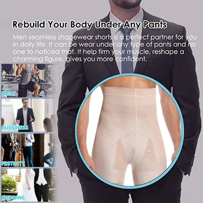Men's Slim-Fit Shaper Shorts