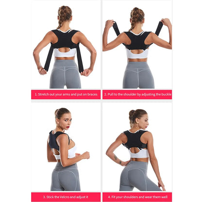 Adjustable Posture Corrector & Back Support Belt